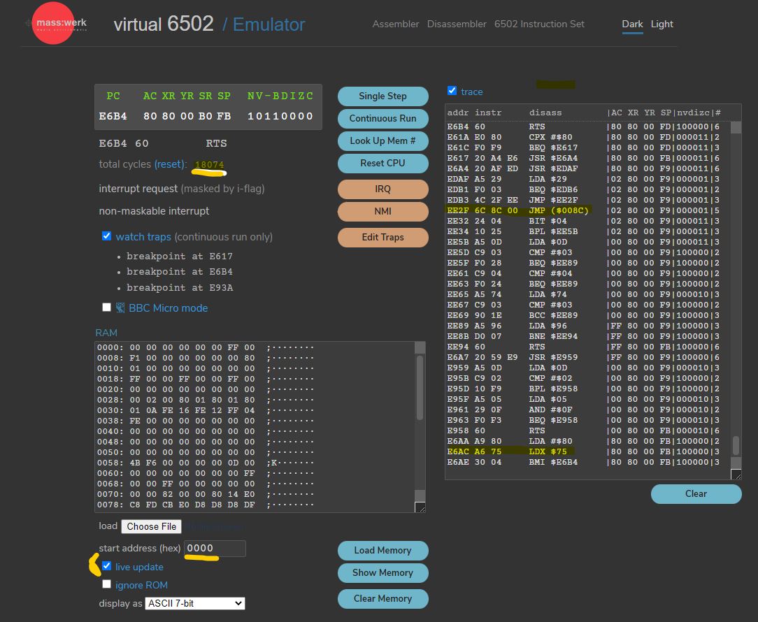Linking Greg Dionne's assembler github because something something