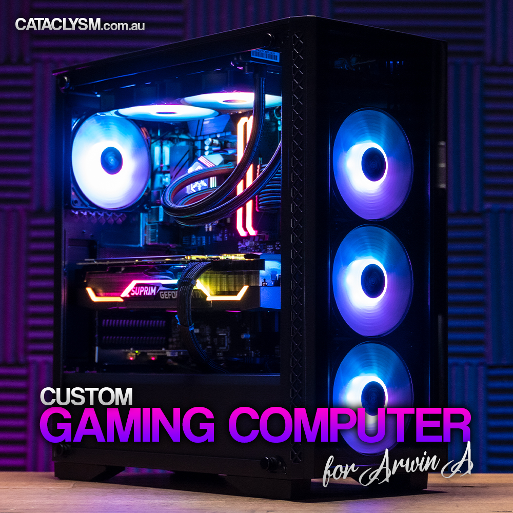 ⭐ Check out Arwin's Custom PC! ⭐ ... - Cataclysm Computers | Facebook