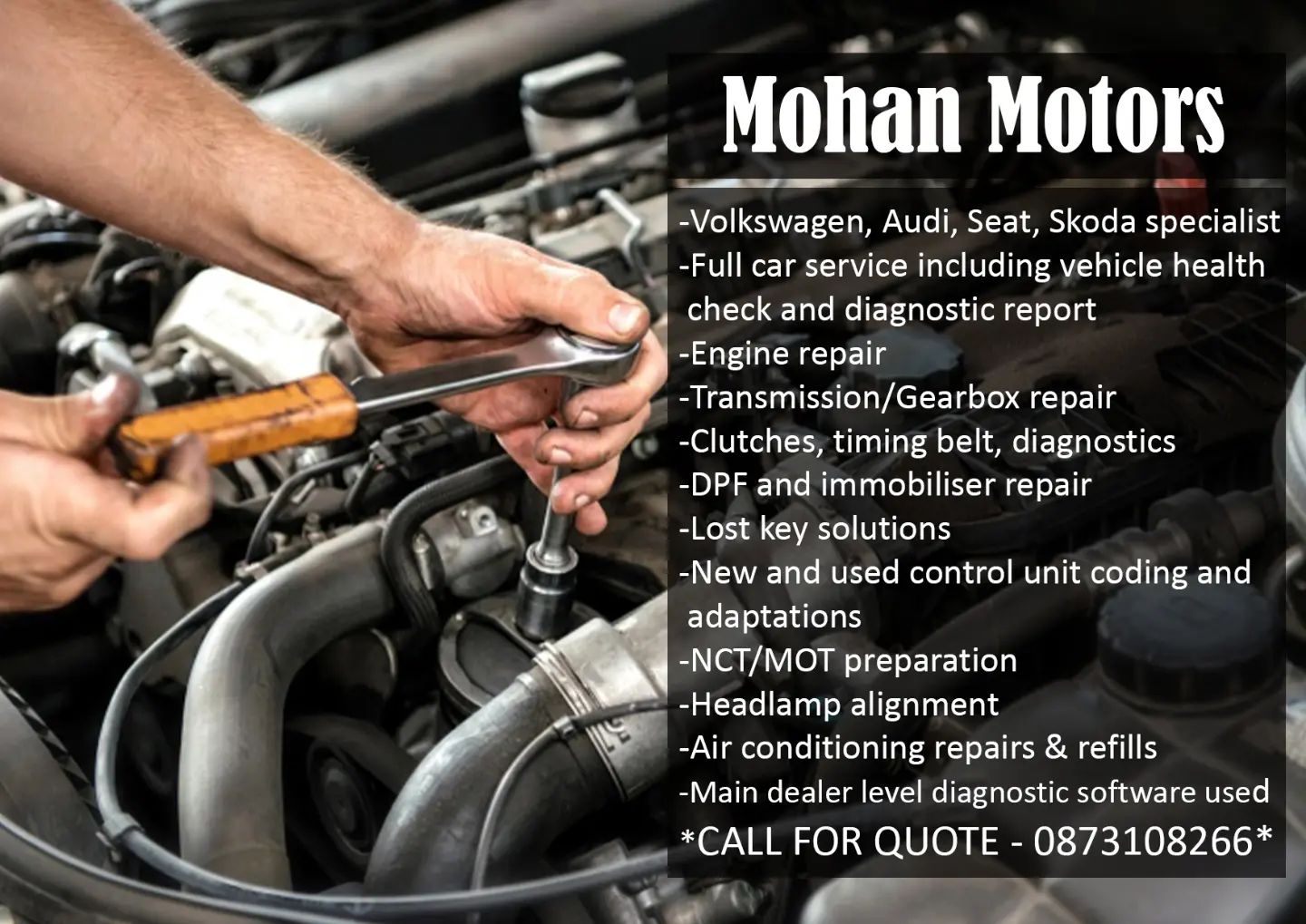 Mohan motors | Monaghan