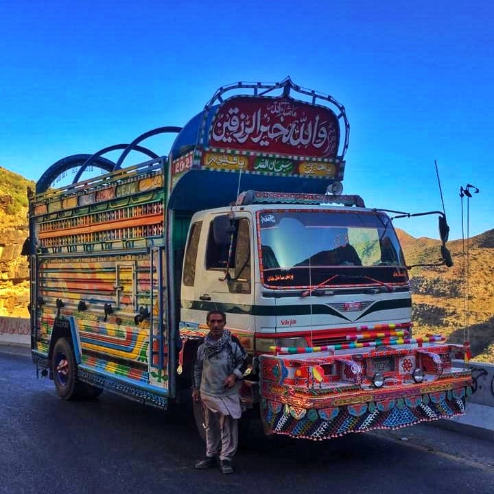 Trucks Of Pakistan - جیوے سالار خان ساحل خان گڈز ٹرانسپورٹ کمپنی ، نانا ...
