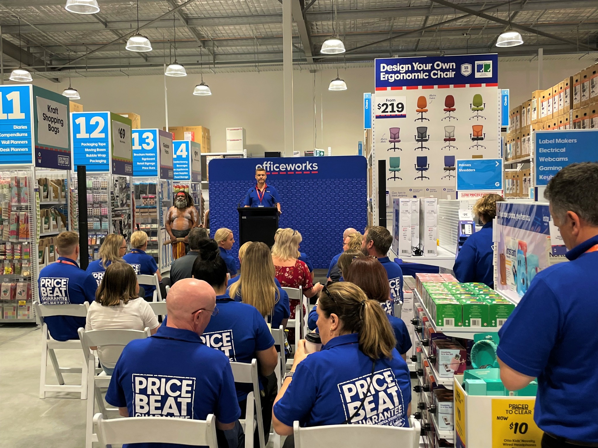 Deluca - We are very pleased to announce that Officeworks... | Facebook