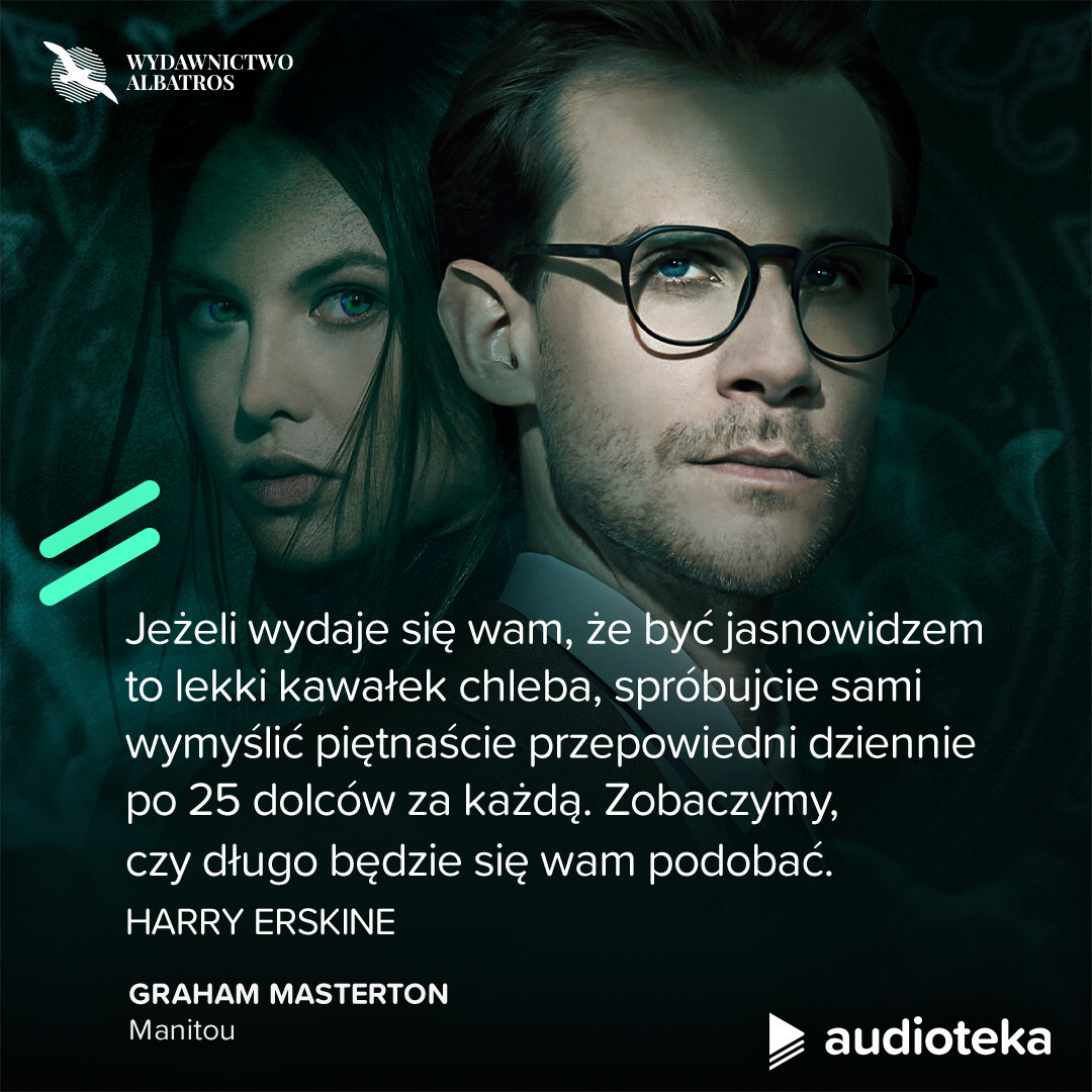 audioteka.pl - Nie spodziewaliśmy się, że jasnowidz to... | Facebook