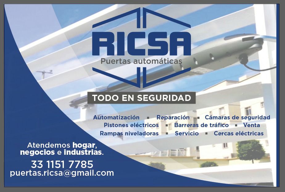 Puertas Automaticas RICSA | Guadalajara