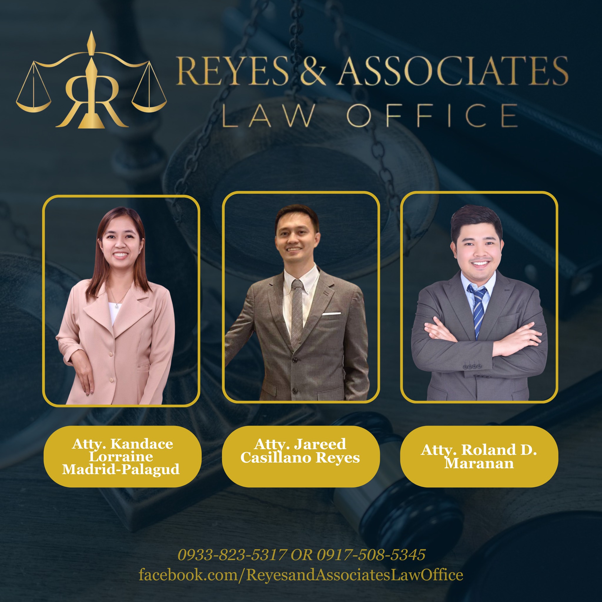 Reyes - “No Master but Law; No Guide but Conscience; No Aim but Justice ...