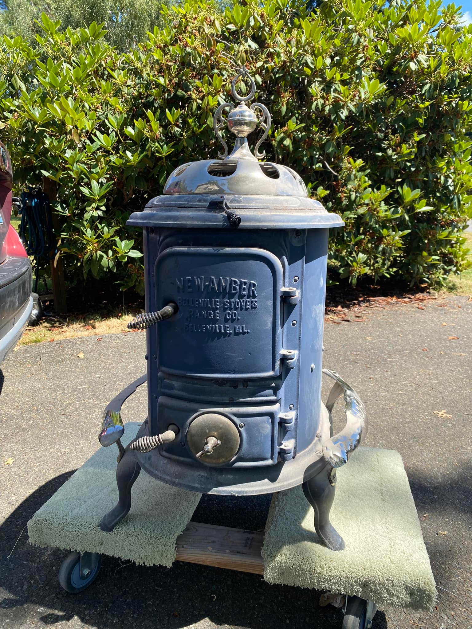 What is Herald No 222 stove by P and B Mfg Co?