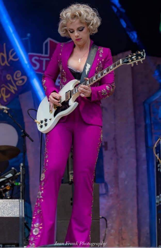 Rock Her professional career began with a self released live album
