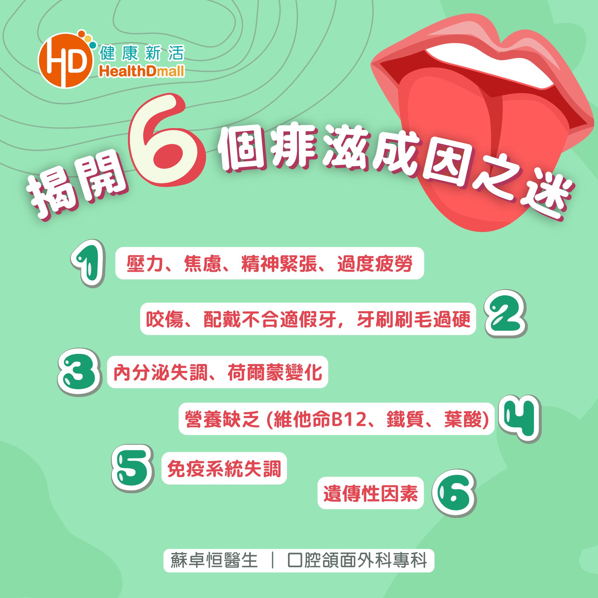 HealthDmall - 【醫療字典】 揭開6個痱滋成因之迷 蘇卓恒醫生 | 口腔頜面外科專科 😱 容易長痱滋的6種情況 痱滋成因不明，但 ...