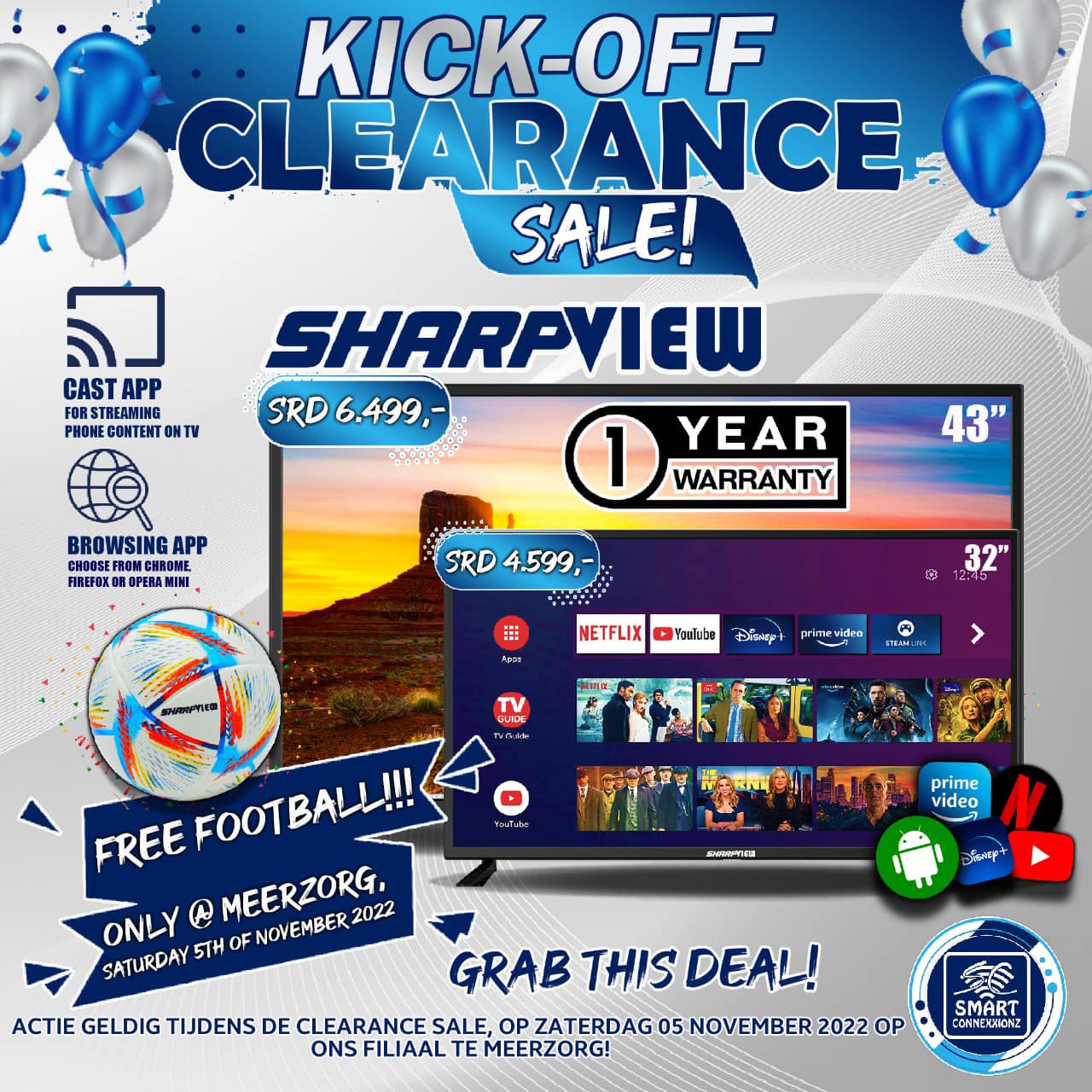 🤩🔥THE BIGGEST KICK-OFF MADNESS ONLY... - Smart ConneXxionZ