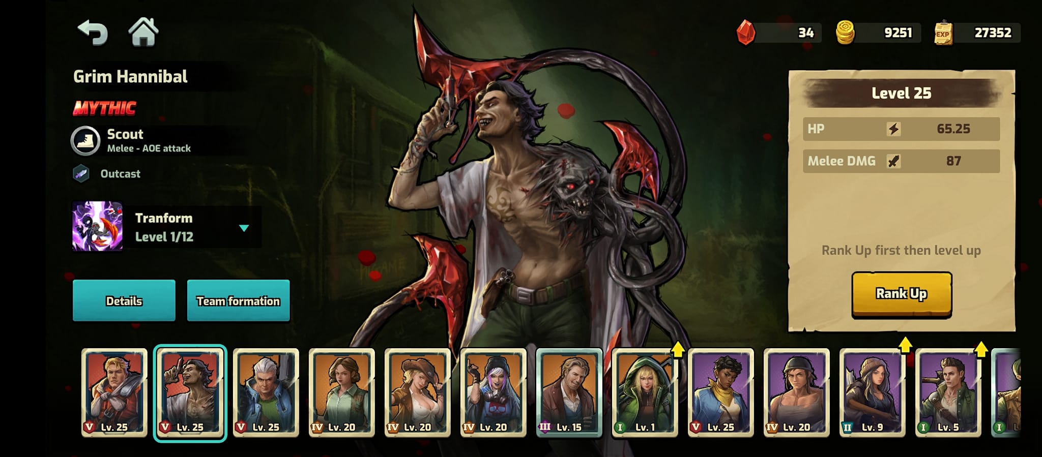 Game Experience with Chip Collection and Character Acquisition