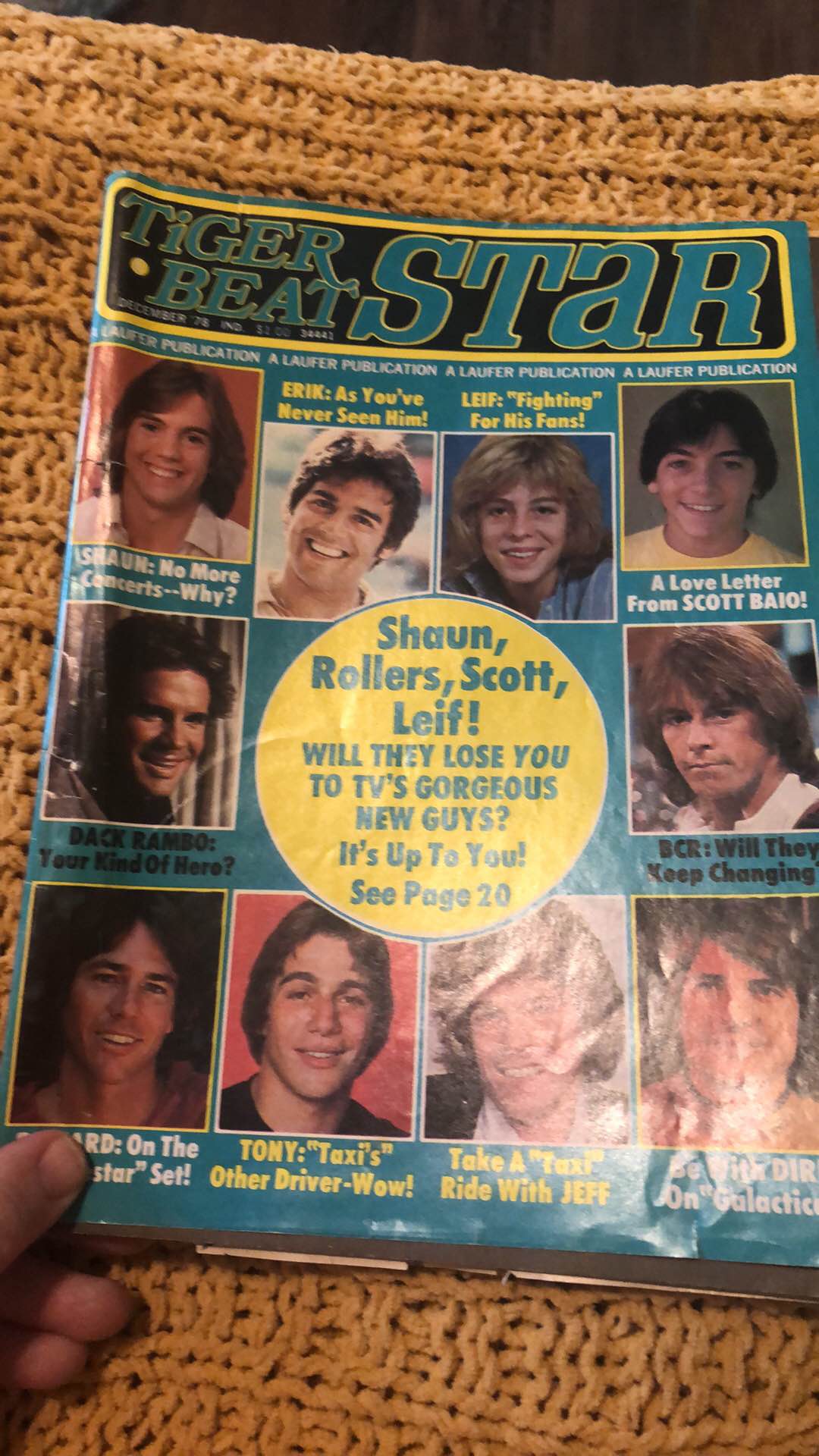 OMG, Bay City Rollers are on the cover of the new 