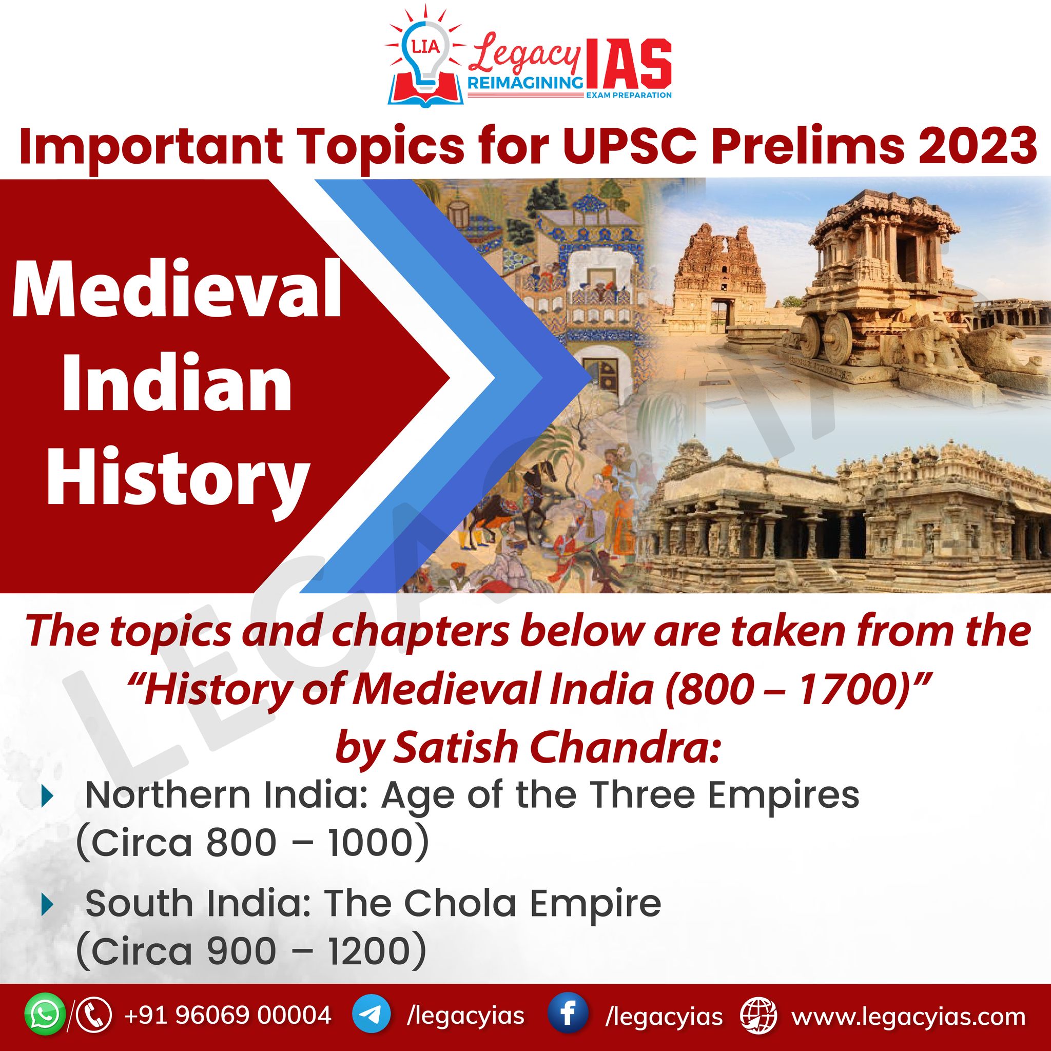 Medieval Indian History #upsc... - Legacy IAS Academy | Facebook