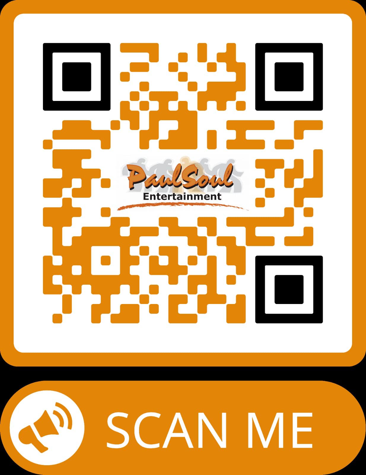 Scan our QR Code to follow us on... - Paul Soul Entertainment | Facebook