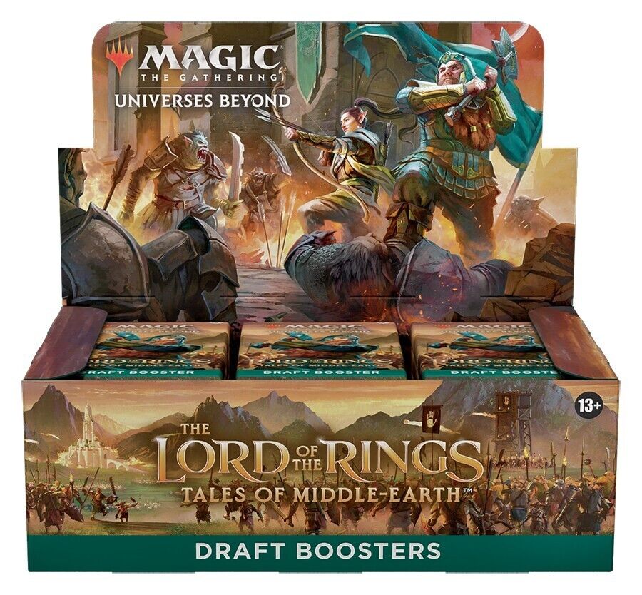 lord of the rings set booster box topper Amazon.com: Magic: Gathering The The Rings: Tales of Middle-Earth Draft have for any true Lord of the Rings enthusiast Lord of the Rings set