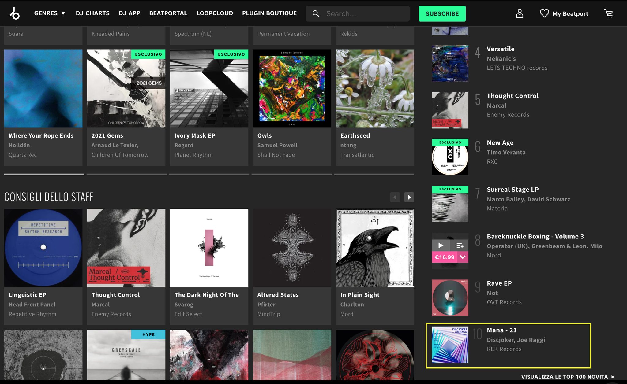 DiscJoker - #Mana21 Remaster on #topten #Beatport #Chart... | Facebook