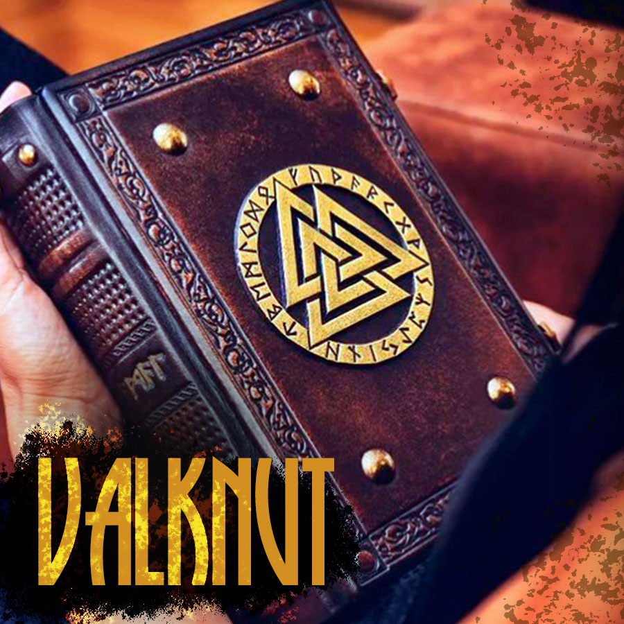Nordk Original - O Valknut é um símbolo nórdico da morte...