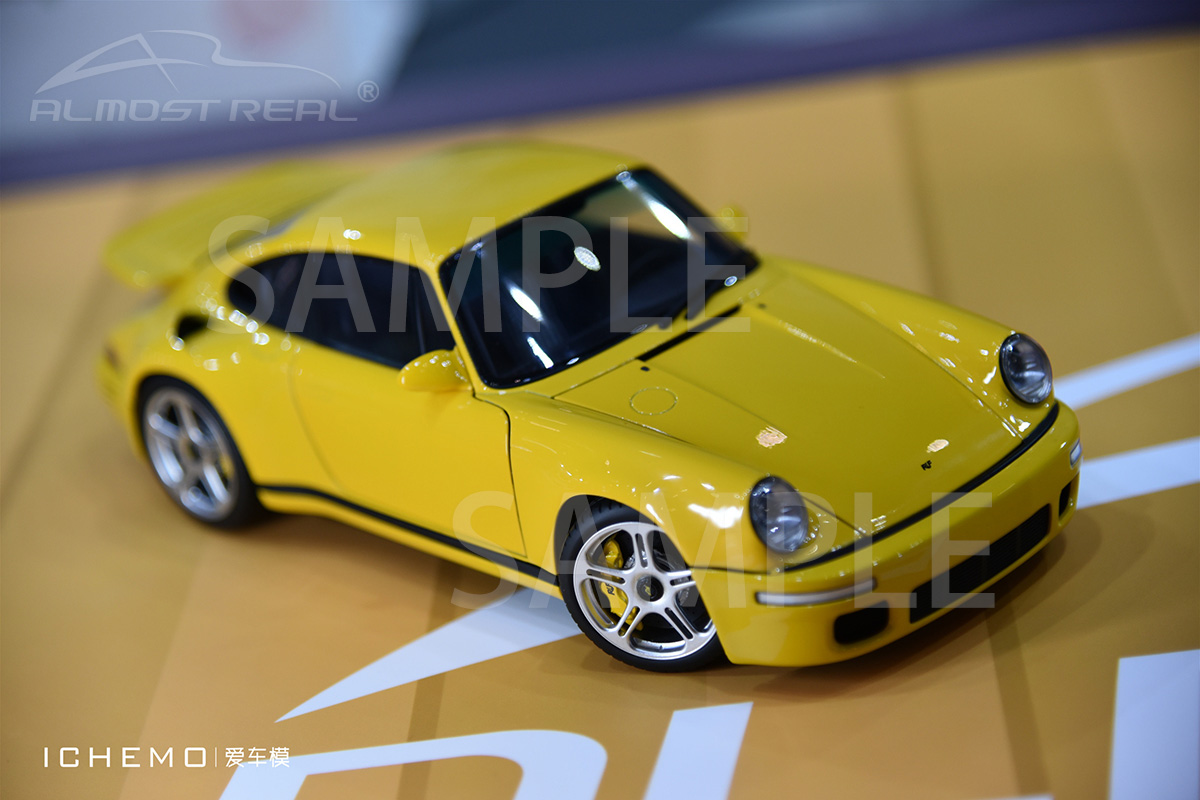 Hand sample of RUF CTR Anniversary - 2017 - Blossom Yellow 1/18