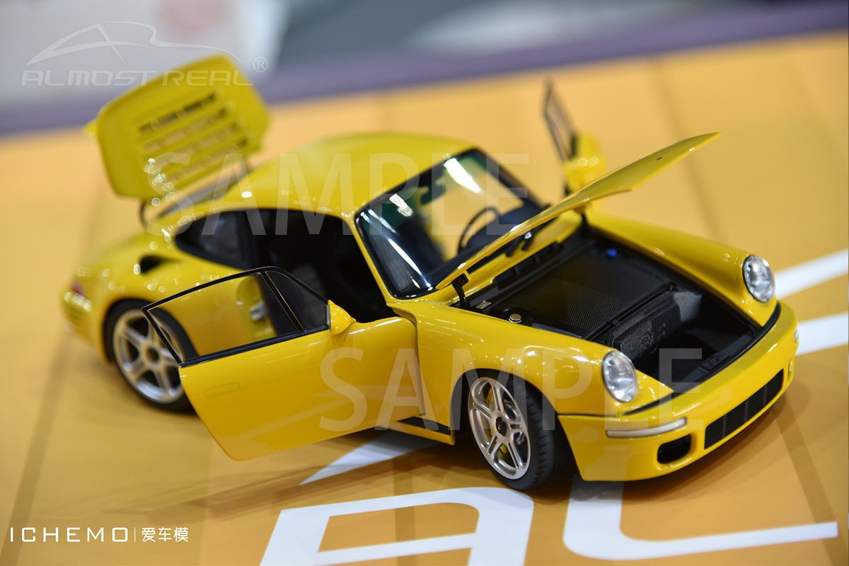 Hand sample of RUF CTR Anniversary - 2017 - Blossom Yellow 1/18
