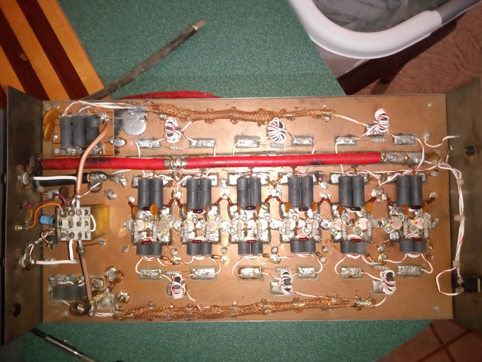 Vintage Toshiba 2879 CB radios with antenna deicing device