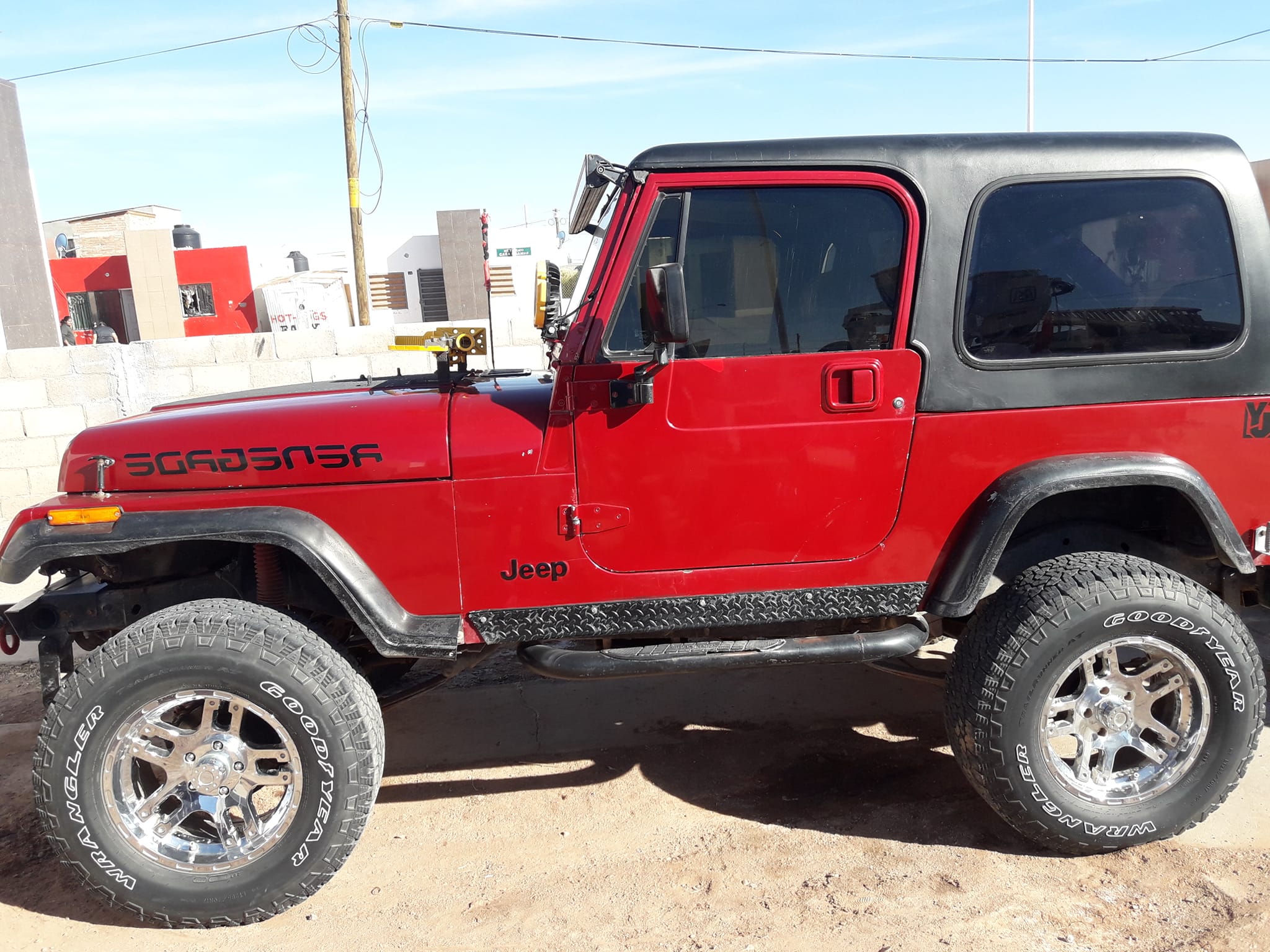 Original window sticker and 1991 Jeep model line-up catalog