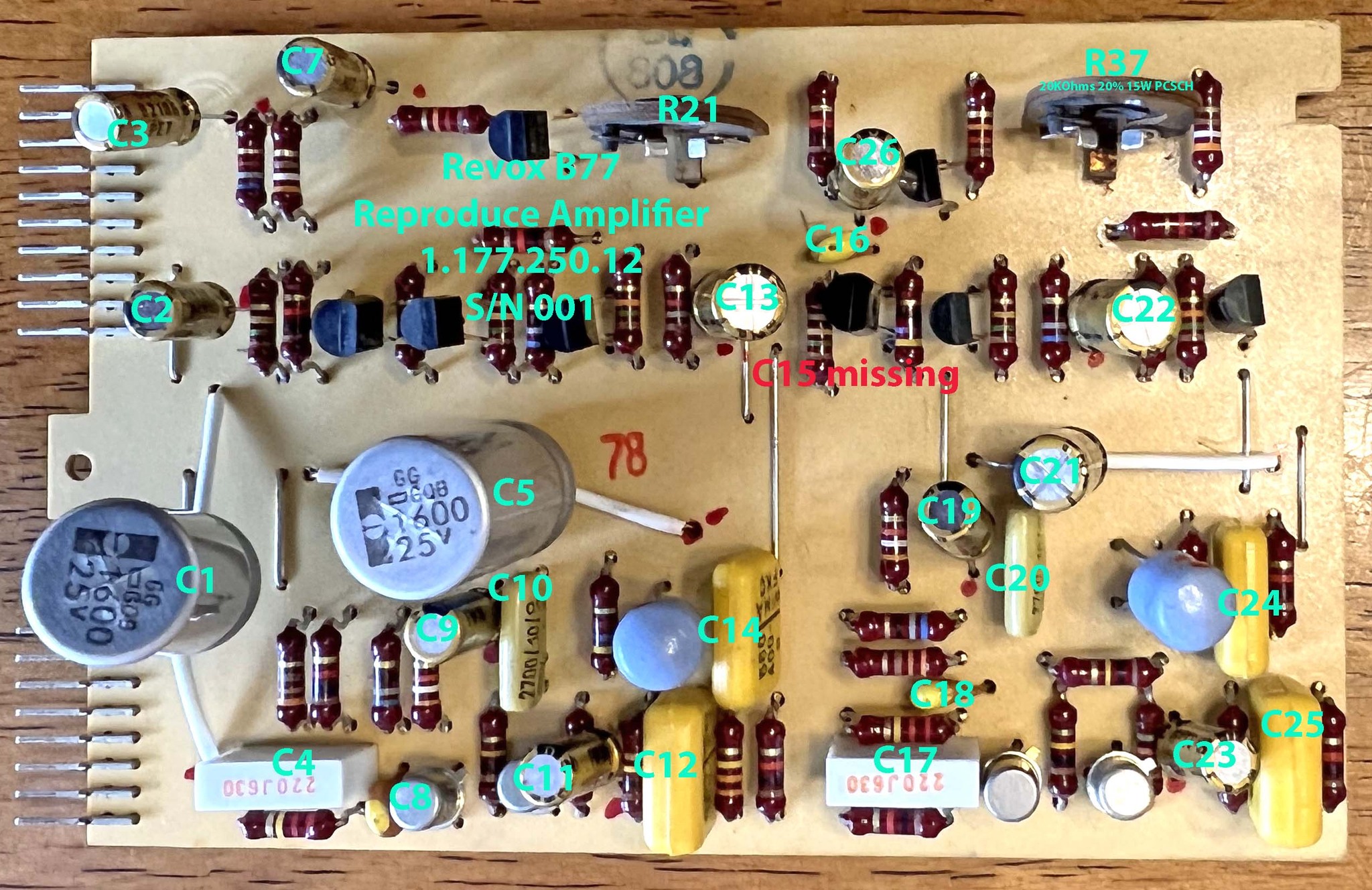 Revox component ID diagram needed