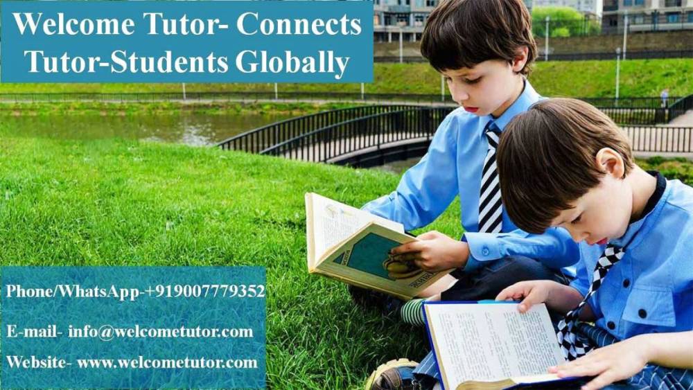 Welcome Tutor- Find best Tutors/Tutoring job Globally | Kolkata