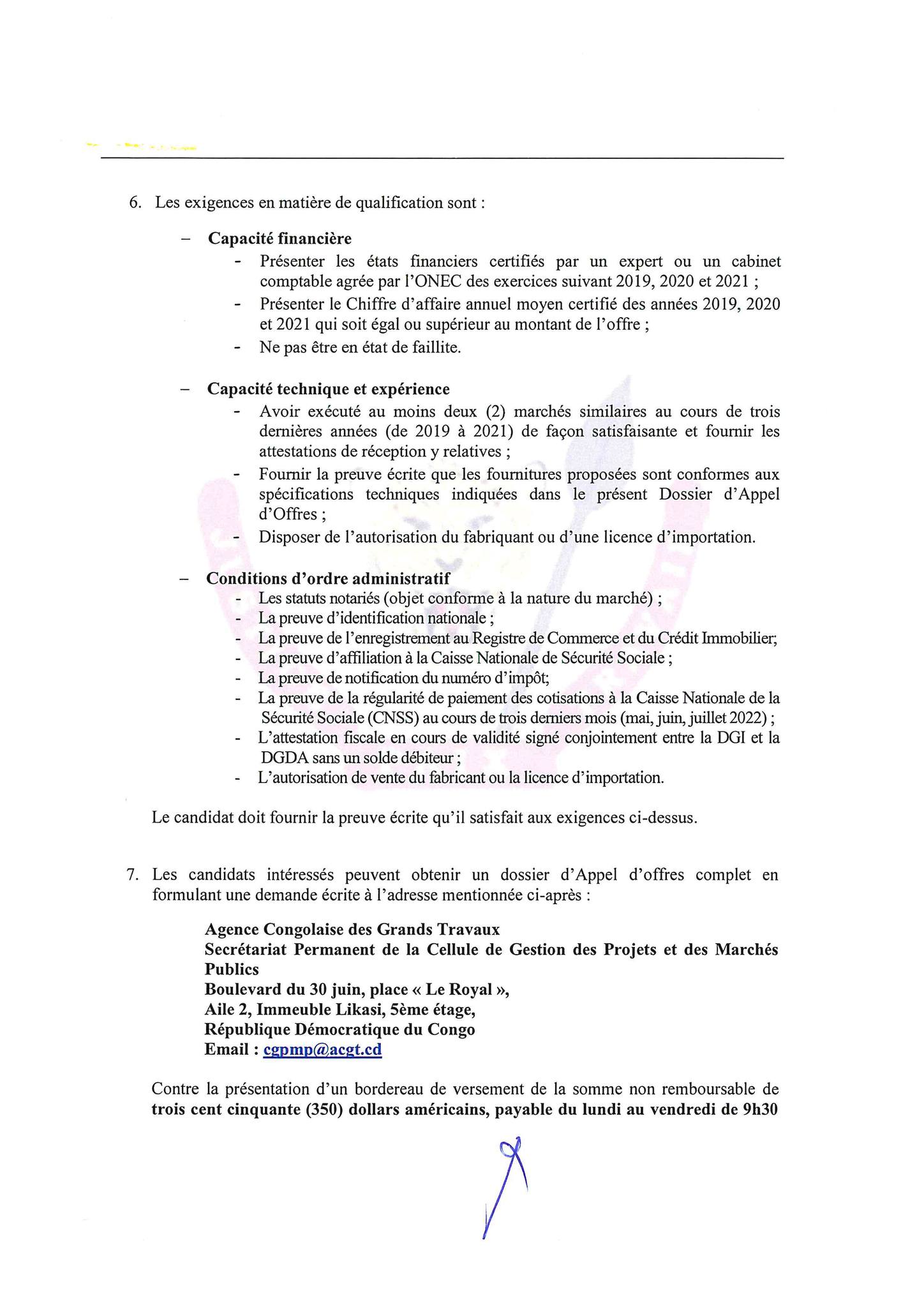 🇨🇩 #RDC :... - Agence Congolaise des Grands Travaux - ACGT | Facebook