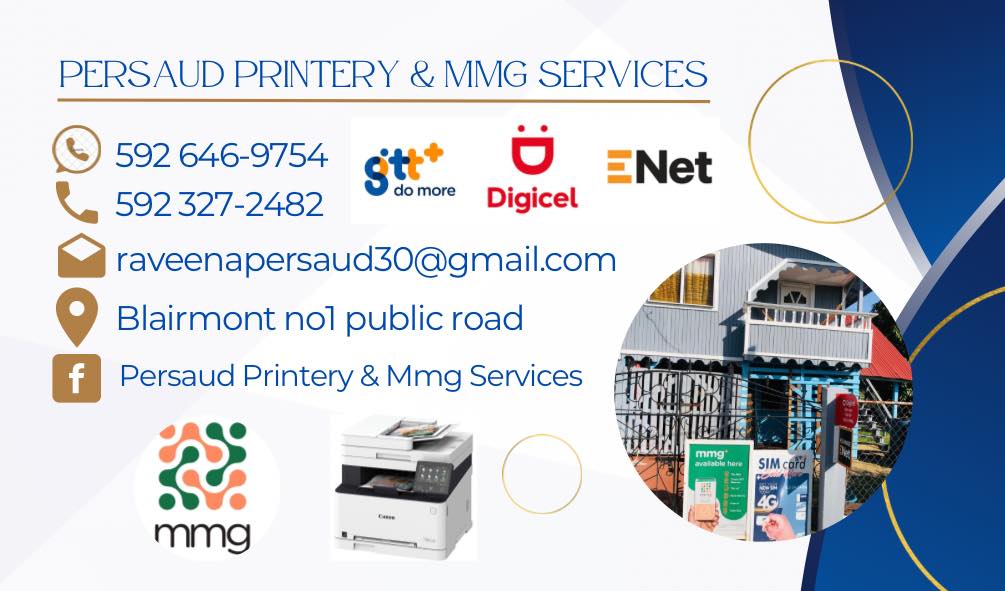 Persaud Printery&Mmg Services | Georgetown