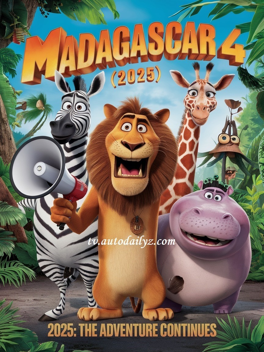 Movie - Madagascar 4 (2025) The Madagascar franchise, beloved for its