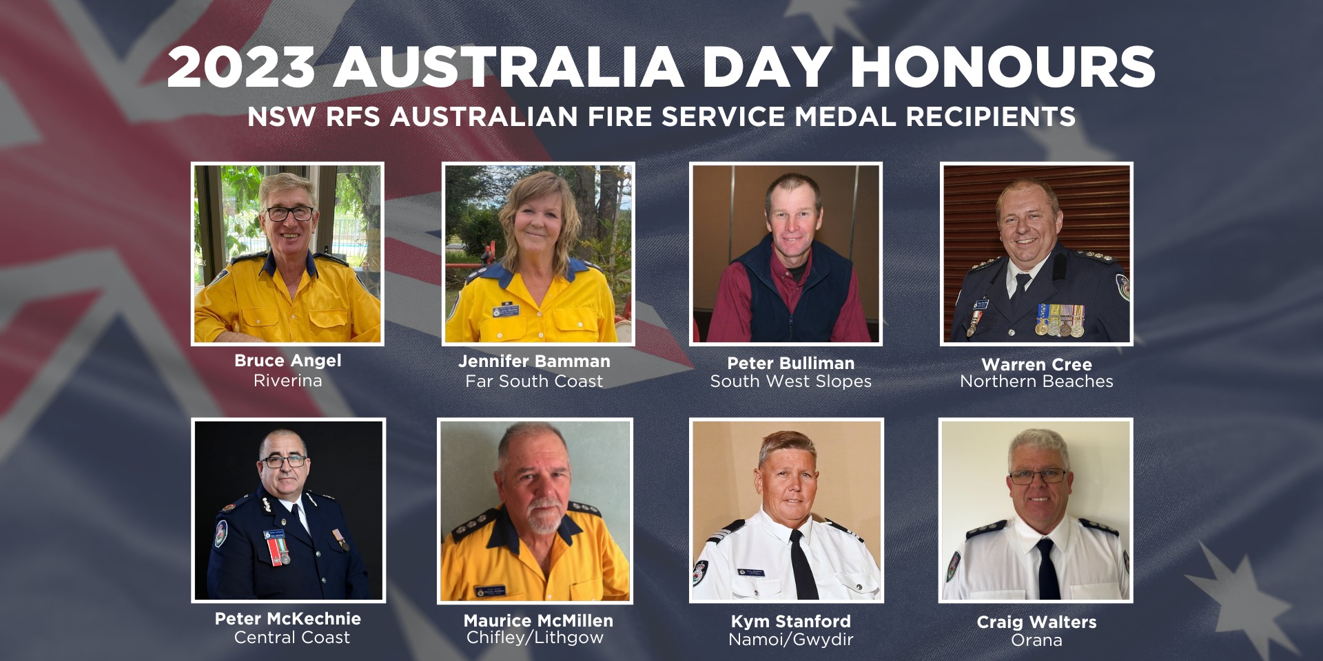 Congratulations to the eight NSW... - NSW Rural Fire Service | Facebook