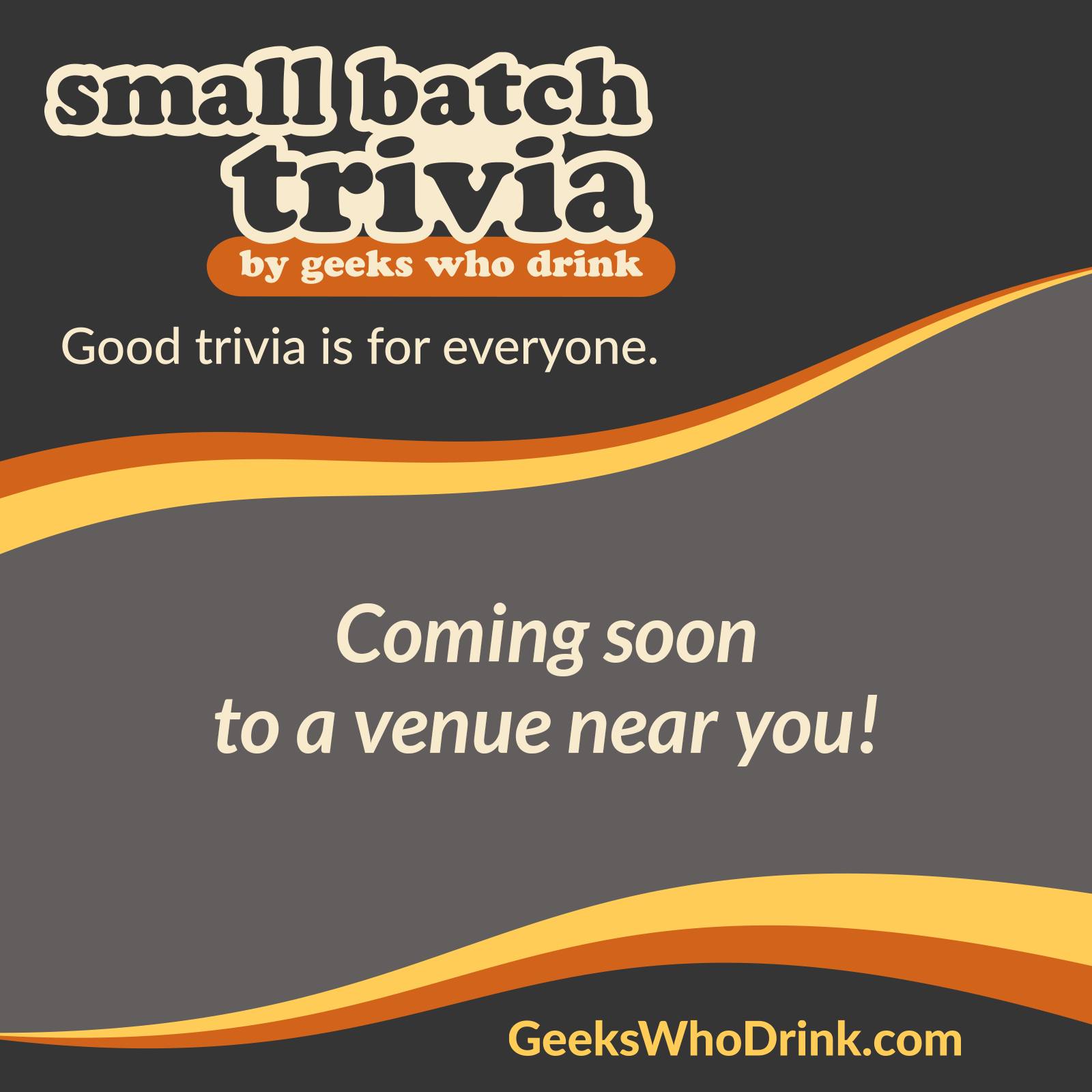 Welcome to Small Batch Trivia -- all... - Small Batch Trivia | Facebook