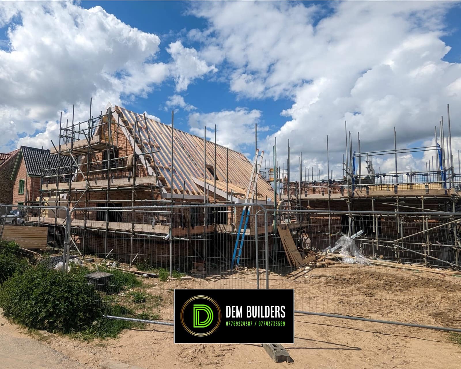DEM Builders - A few pictures from our larger site over in... | Facebook