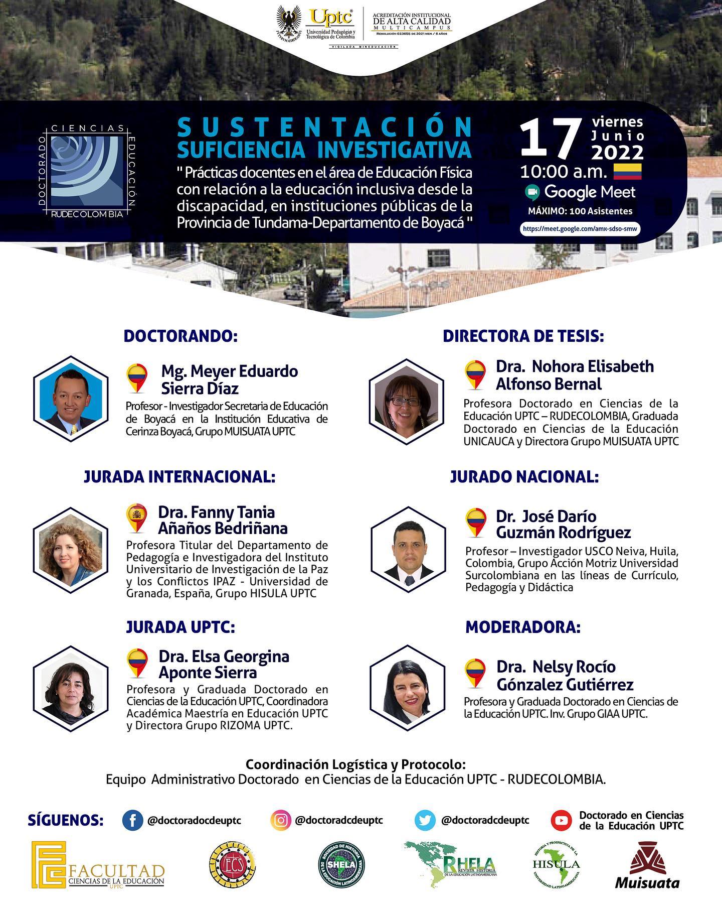 El Doctorado... - Doctorado en Ciencias de la Educación UPTC