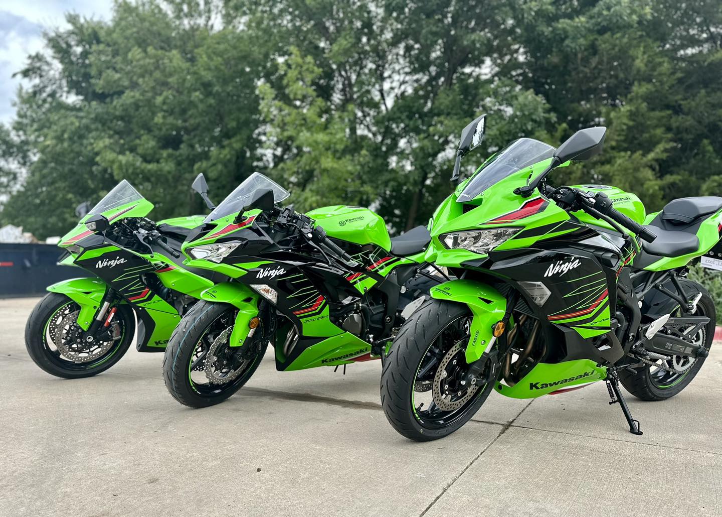 Ninja zx10r, zx6r or zx4r for rent or lease?