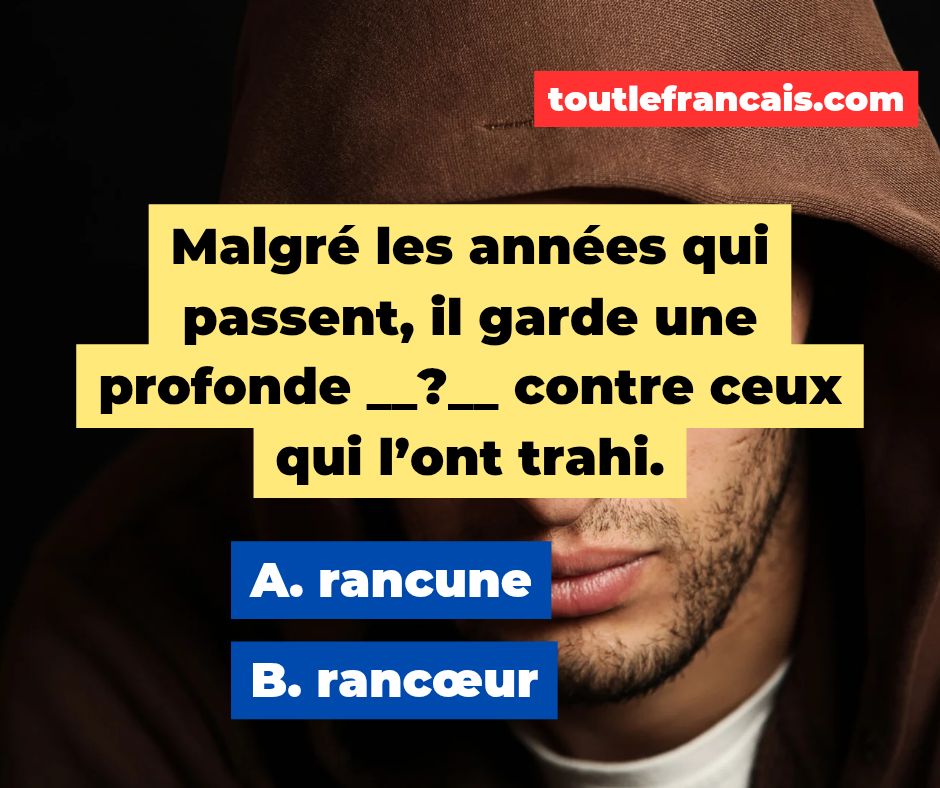 Tout - Rancune # rancœur https://toutlefrancais.com/rancunerancoeur 📚🗣️ ...