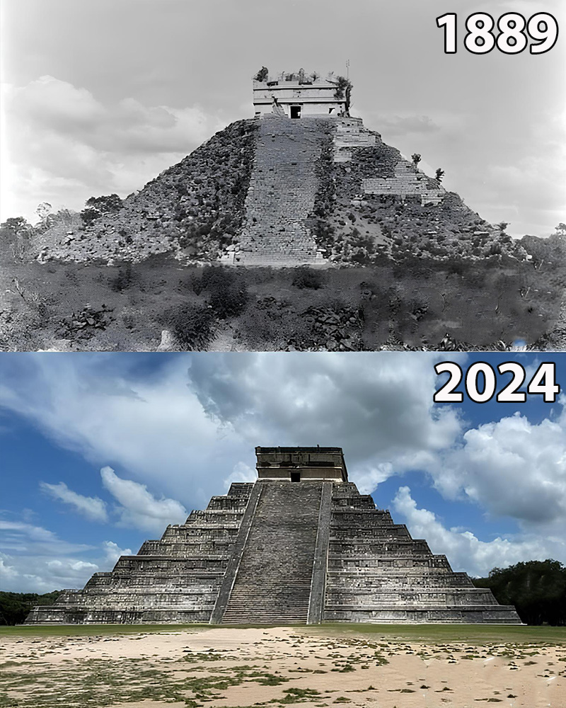 Historix - The Pyramid of Kukulcán, located at Chichén Itzá, serves as ...