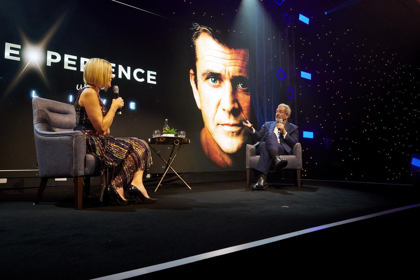 World exclusive on stage interview... - An Experience With