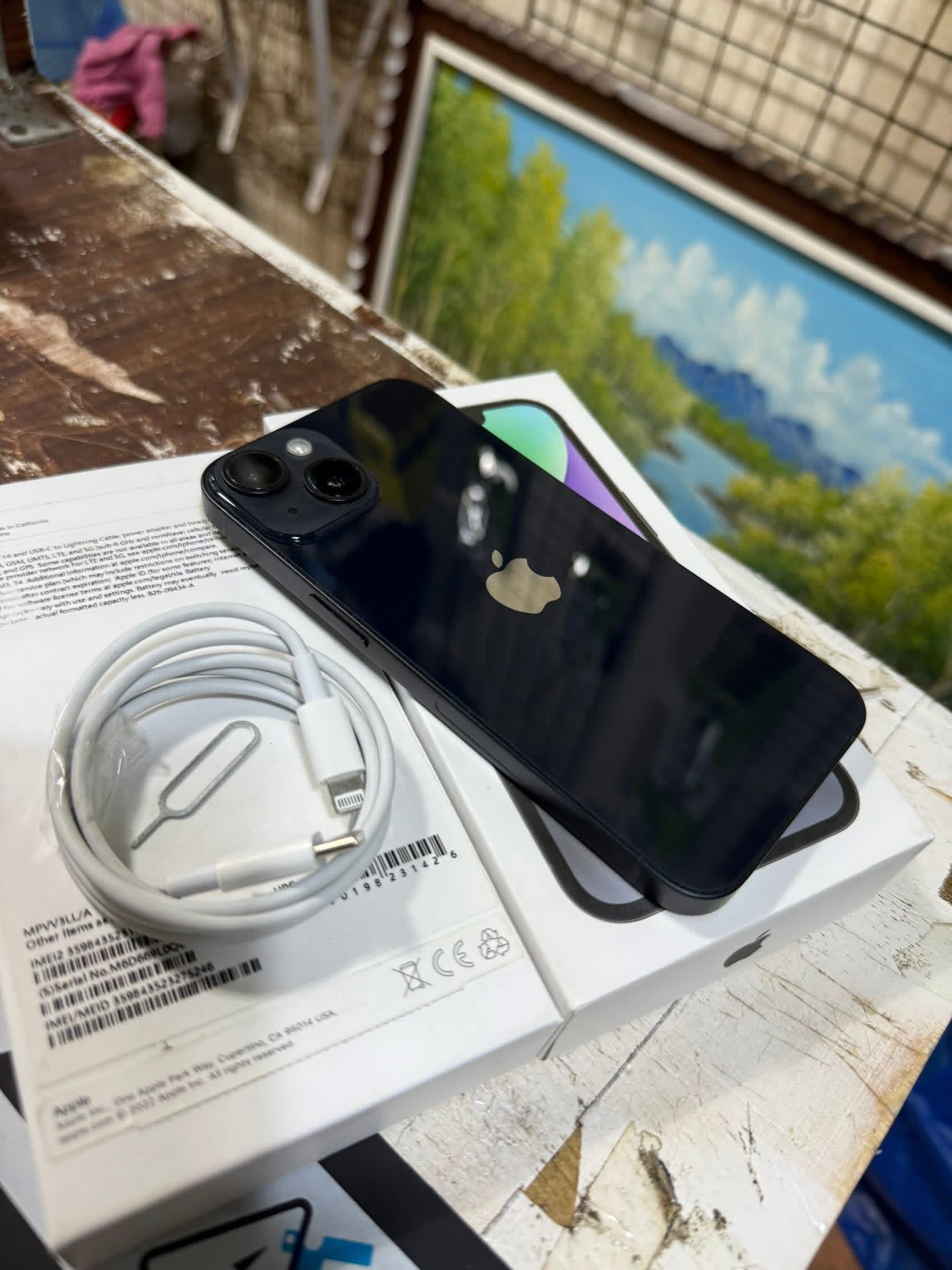 good as new iphone14 256gb all working no issue hamis openline 100 