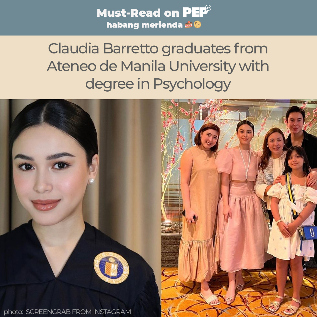 claudia barretto graduation dress is now a college graduate! Must-read on PEP habang merienda 🌯🍪 https://bit.ly/3QZOjb2 Tight Dresses