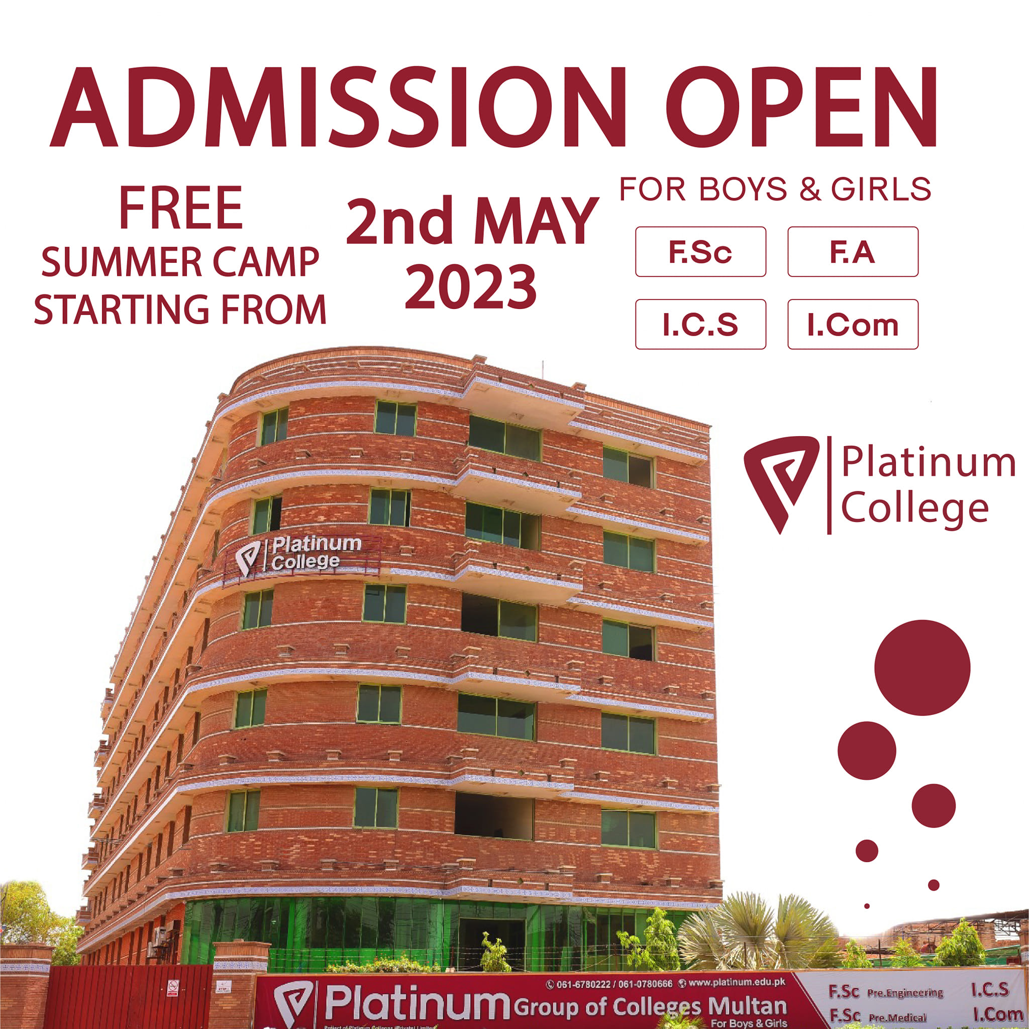Platinum College | Multan