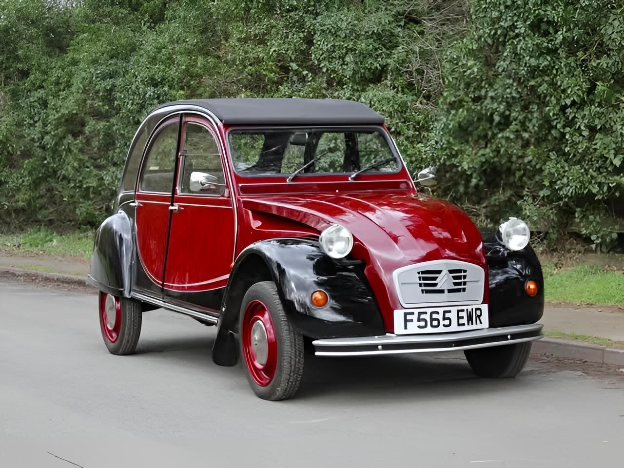 1984 Citroen 2CV #Supercars #highlight 6P EE-891-SW 89 1-SW SW E-891-