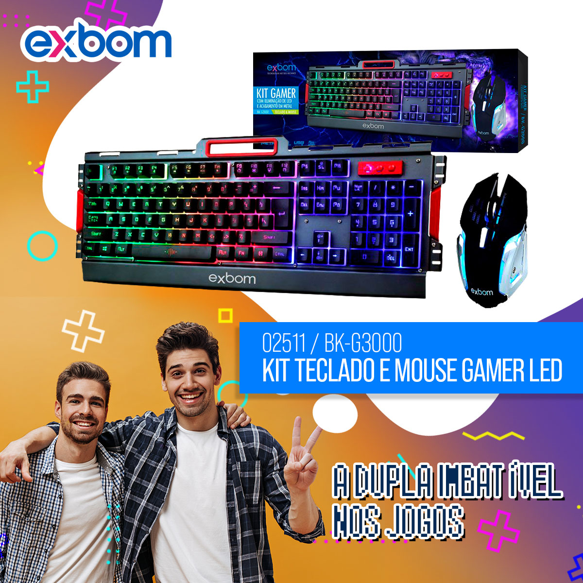 EXBOM - Hoje comemoramos o dia do amigo, e para comemorar com sua dupla ...