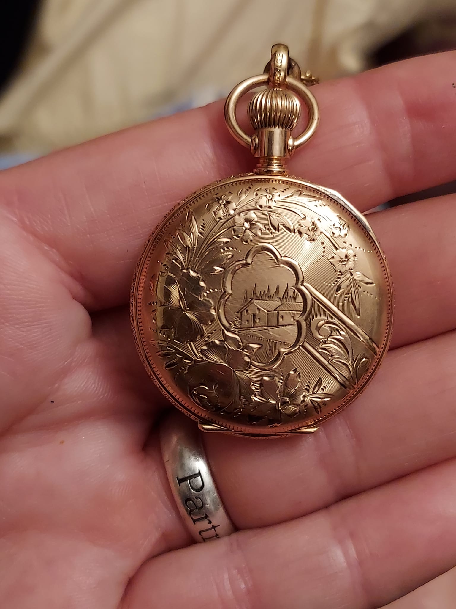 Waltham Watch Company 14k gold watch from 1896