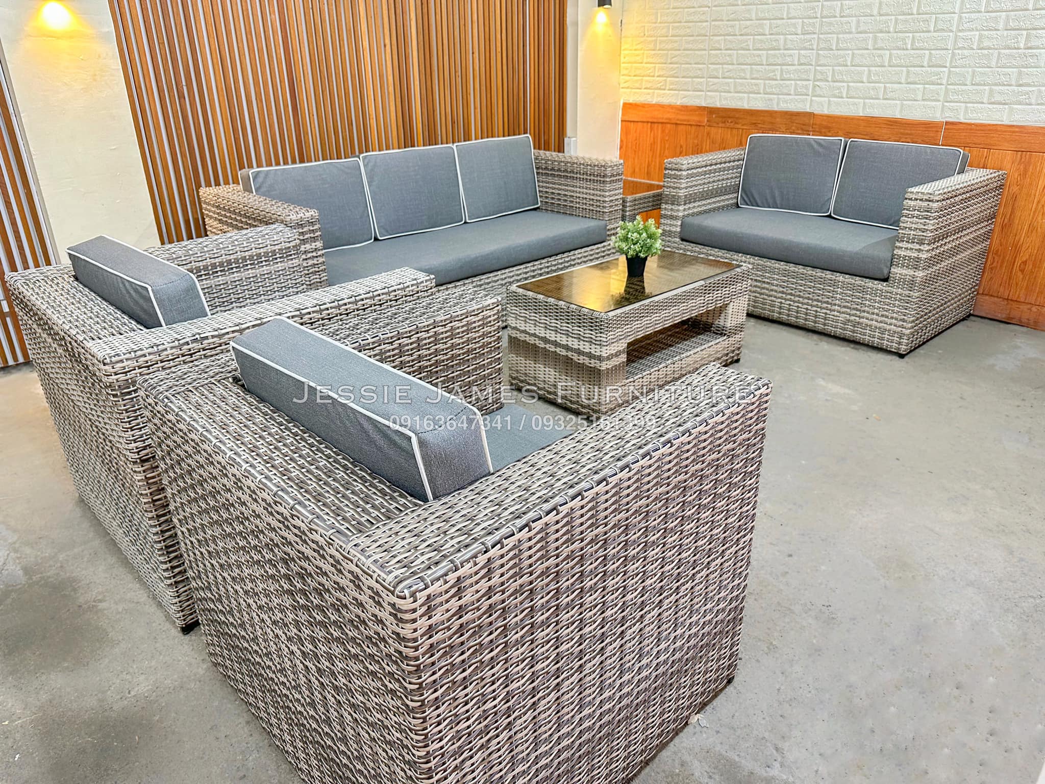 Jessie - Rattan Sofa Set delivered to our customer. Thank you! 😁 -For ...