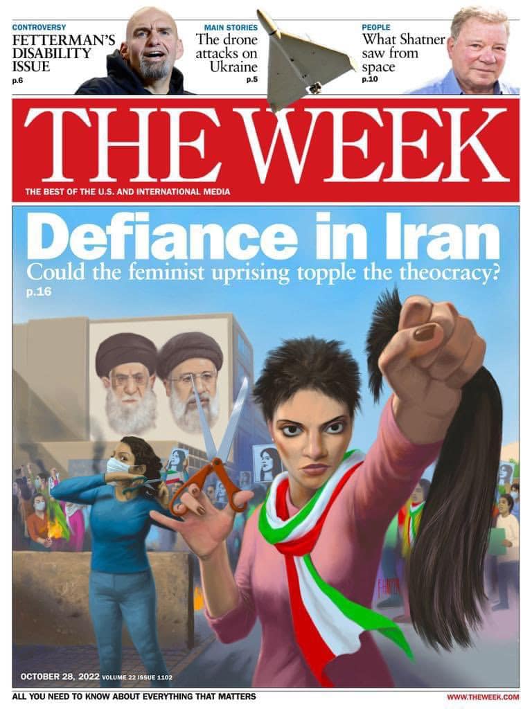 Iran In Photos - Cover page of the WEEK magazine. Published on October ...