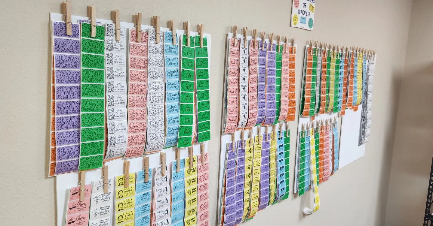 Endless thermal labels to choose... - Stick It Creations