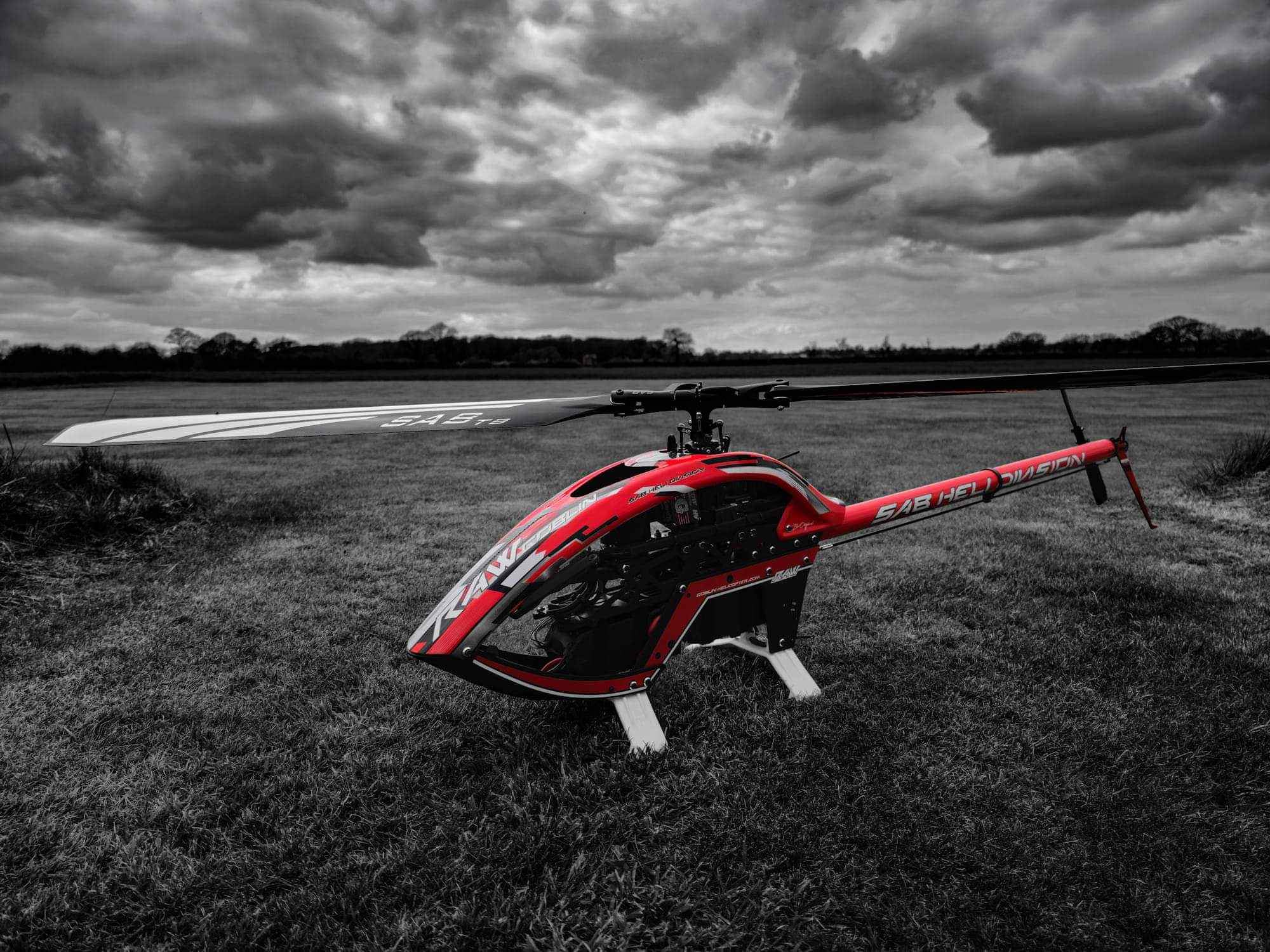 Priced to sell - SAB Raw 700 RC Heli - Helicopters - Wolverhampton ...