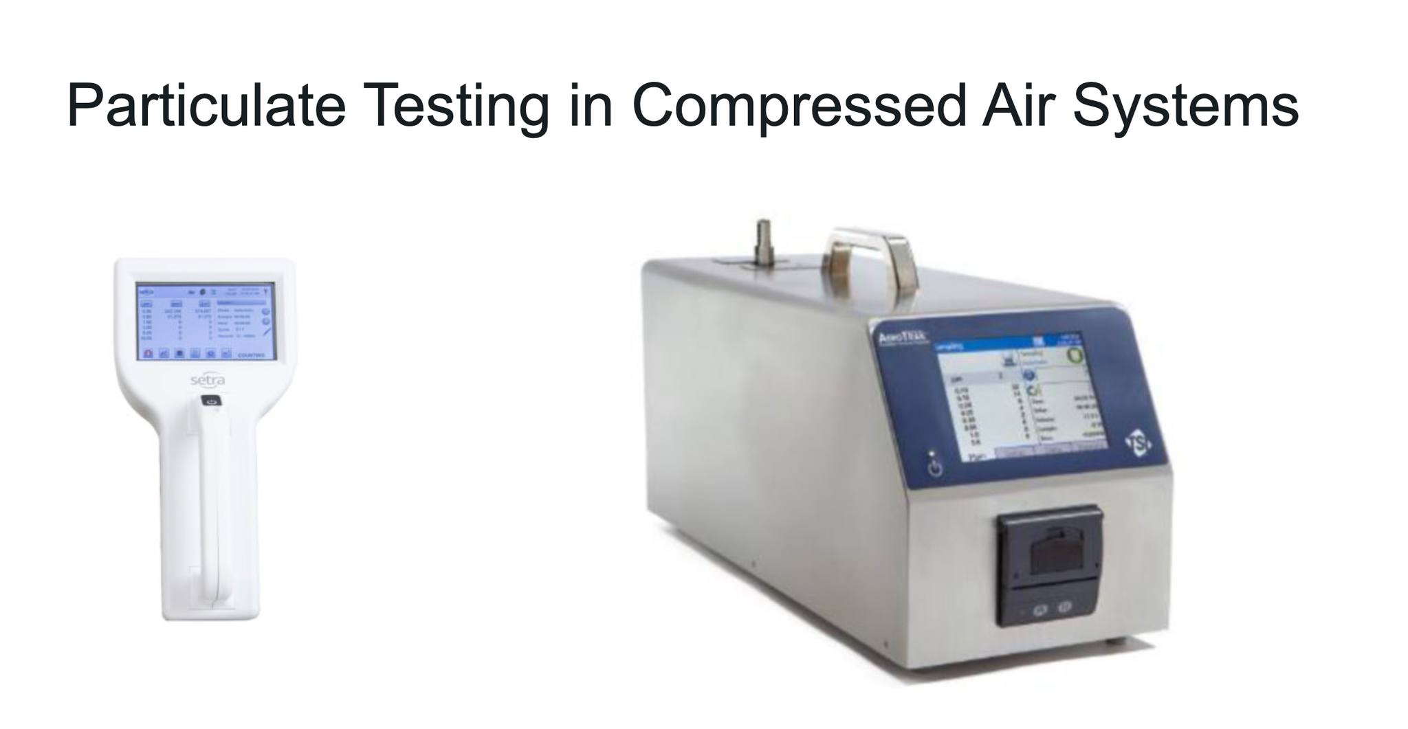Non-viable particle contamination... - Trace Analytics, LLC