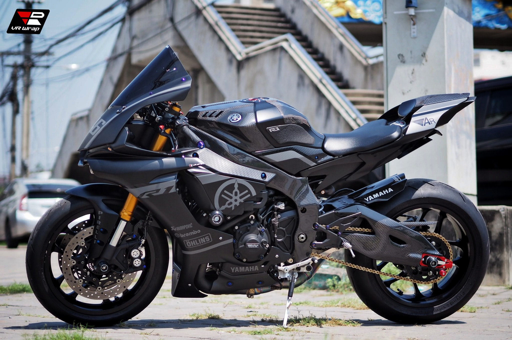 VR Wrap - Yamaha R1 ติดตั้งสติ๊กเกอร์ kit... | Facebook