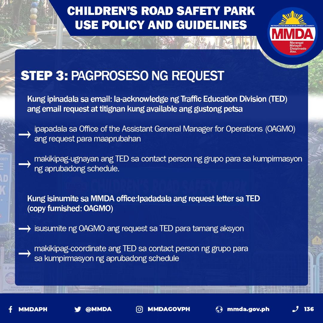 MMDA Children’s Road Safety Park
