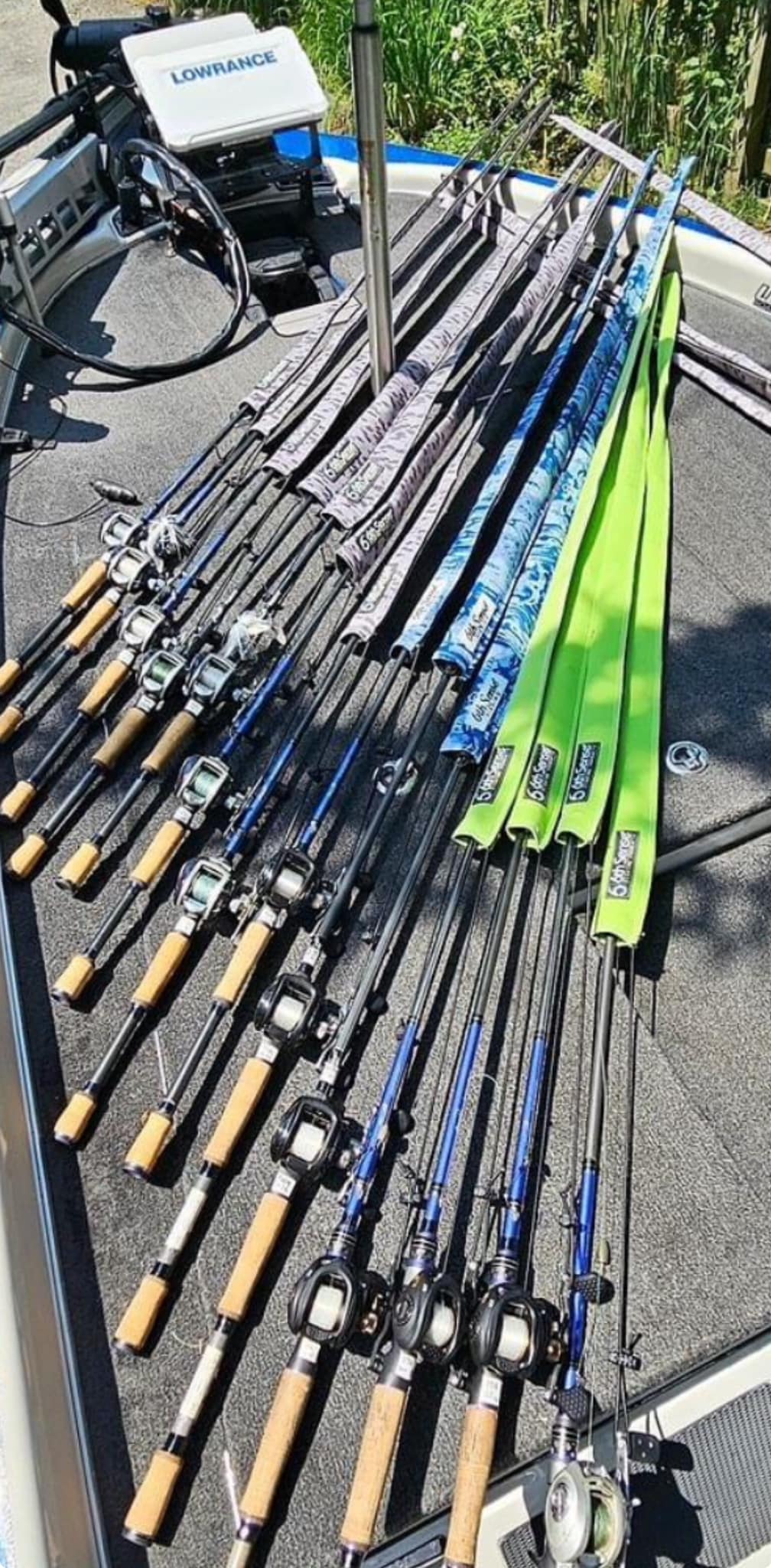 What are Powell Light Touch rod markings?